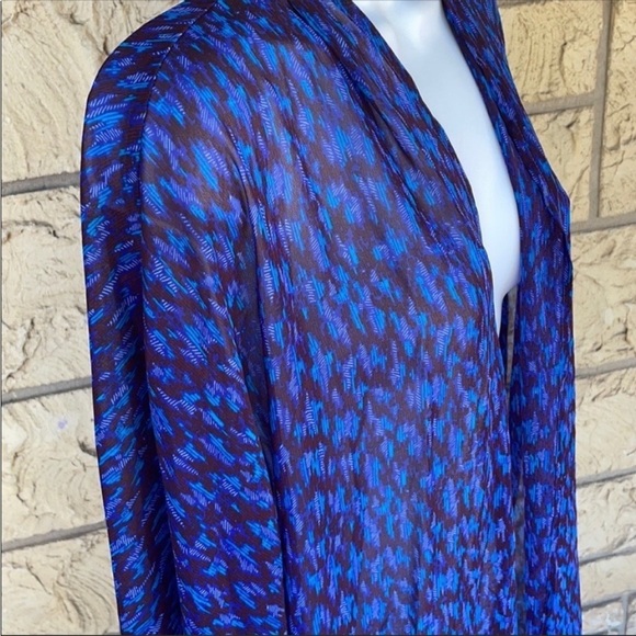 ANA Blue Sheer Beach Vacation Pull cover up sheer
Size Med - Picture 6 of 10